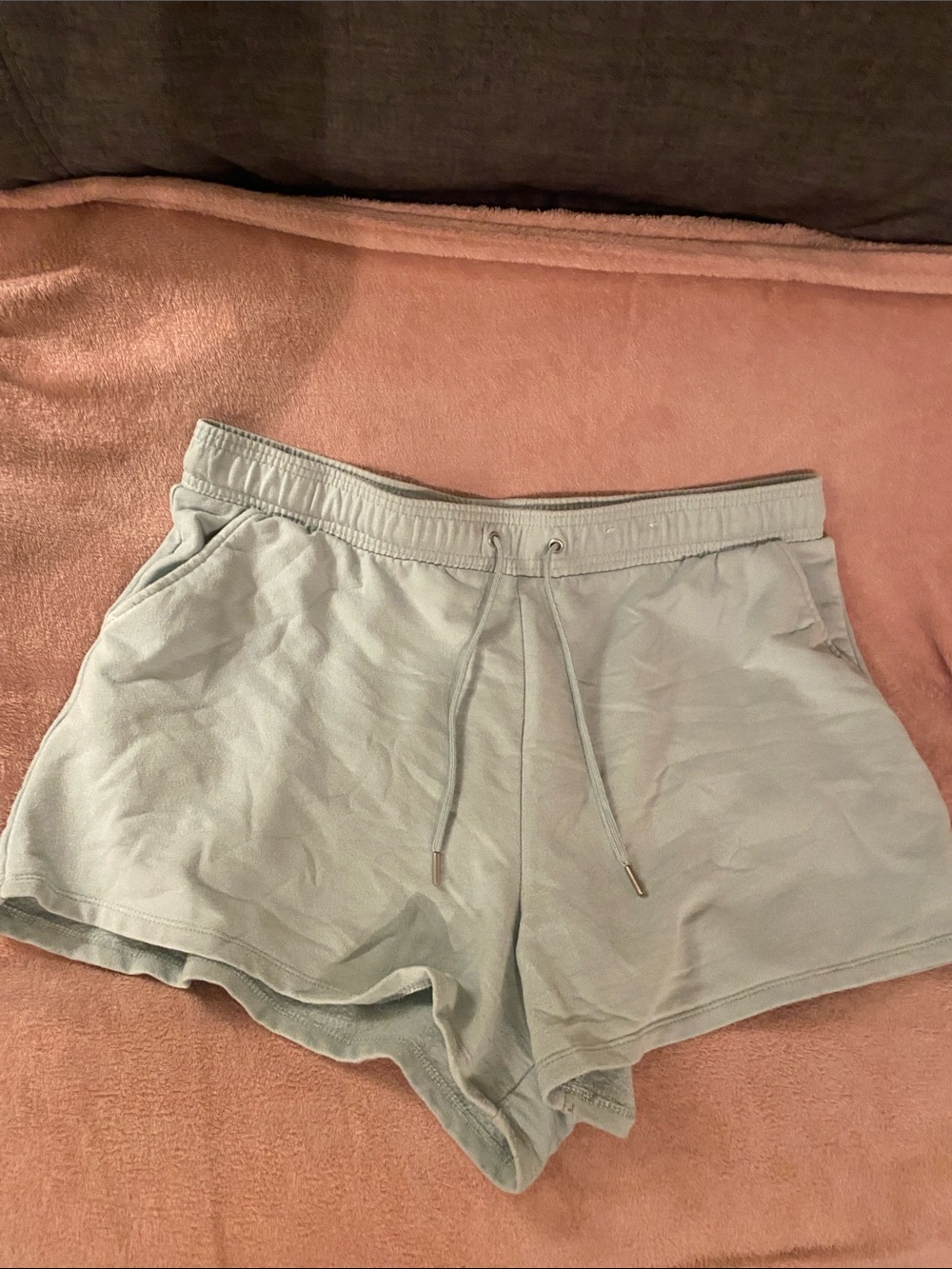 Auden Light Sage Green Athletic Shorts